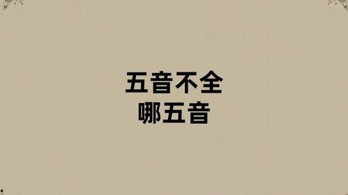五音不全,探寻五音不全的奥秘与音乐世界的和谐共鸣